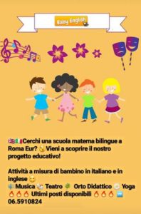 scuola materna bilingue roma eur